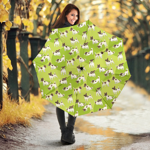 Jack Russel Pattern Print Design 01 Umbrella