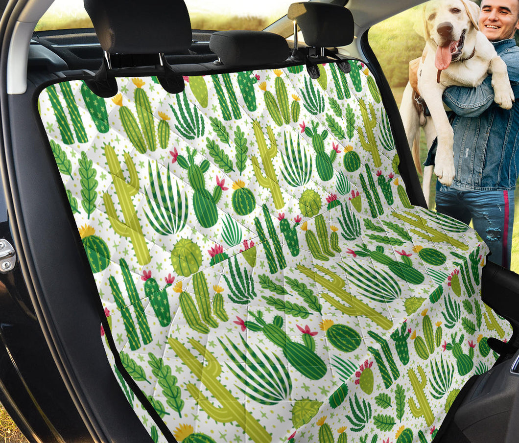 Cactus Pattern Dog Car Seat Covers