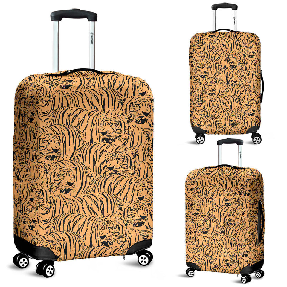 Bengal Tigers Pattern Luggage Covers