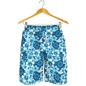 Hibiscus Pattern Print Design 03 Men Shorts