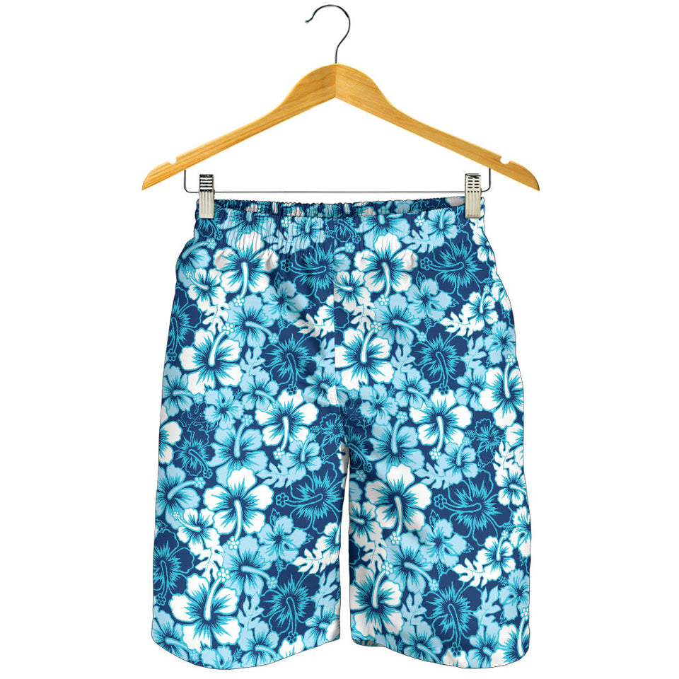 Hibiscus Pattern Print Design 03 Men Shorts
