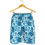 Hibiscus Pattern Print Design 03 Men Shorts