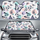 Butterfly Pattern Car Sun Shade