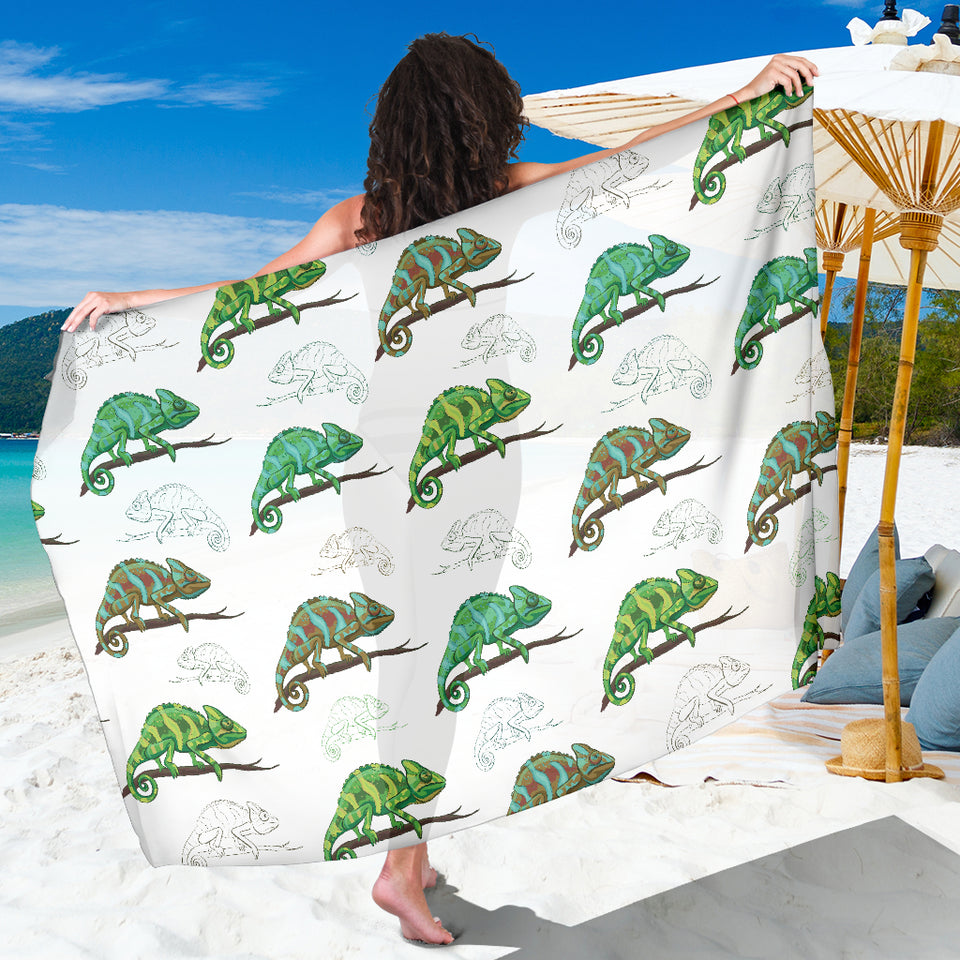 Chameleon Lizard Pattern Sarong