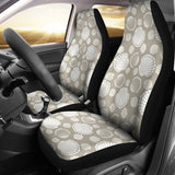 Scallop Shell Pattern  Universal Fit Car Seat Covers