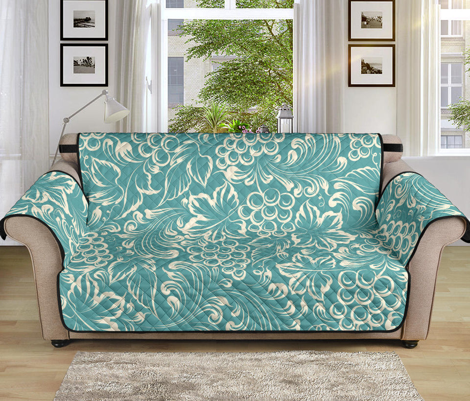 Classic Hand drawn Grape pattern Sofa Cover Protector