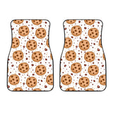 Chocolate Chip Cookie Pattern Front Car Mats