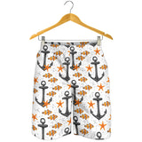 Clown Fish Pattern Print Design 02 Men Shorts
