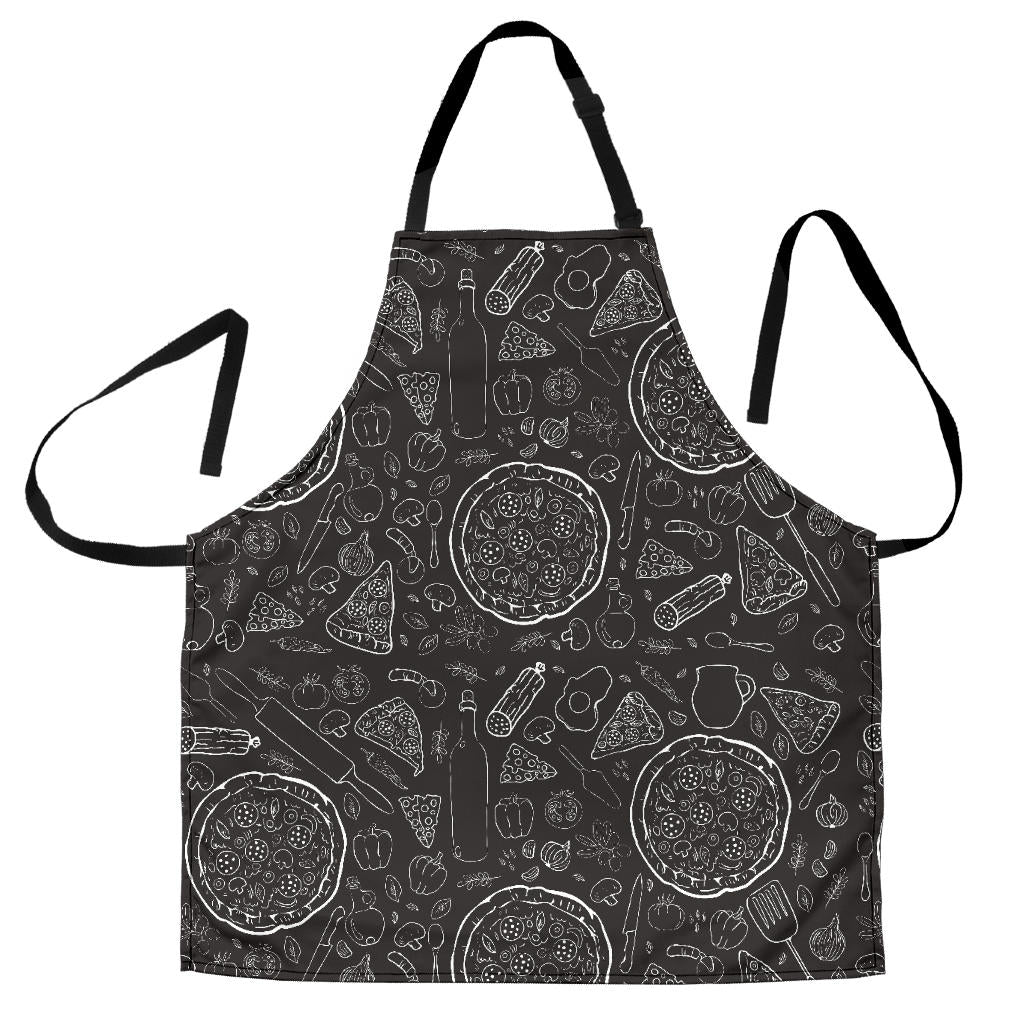 Pizza Pattern  Adjustable Apron