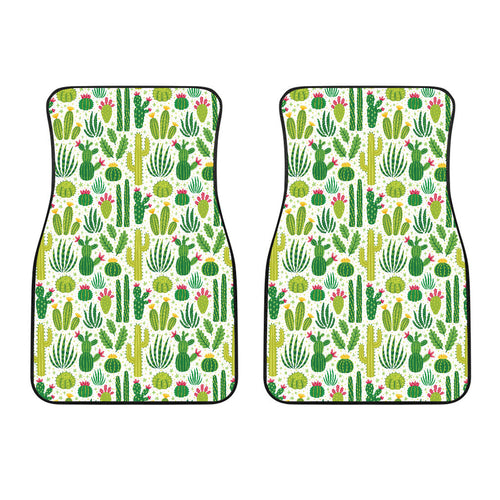 Cactus Pattern   Front Car Mats