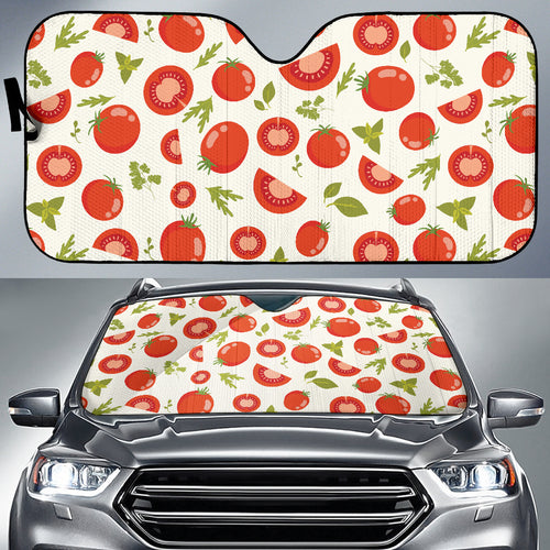 Tomato Pattern Car Sun Shade