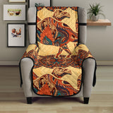 Camel polynesian tribal design pattern Chair Cover Protector