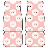 Cute Sheep Pattern Front And Back Car Mats