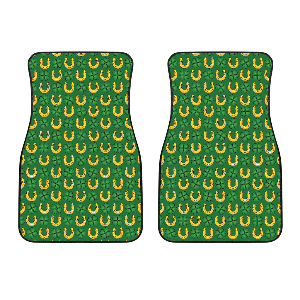 Horseshoes Pattern Print Design 05 Front Car Mats