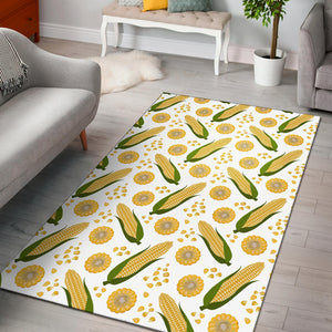 Corn Pattern Print Design 05 Area Rug