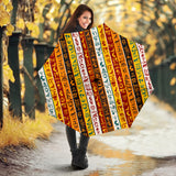 Egypt Hieroglyphics Pattern Print Design 01 Umbrella