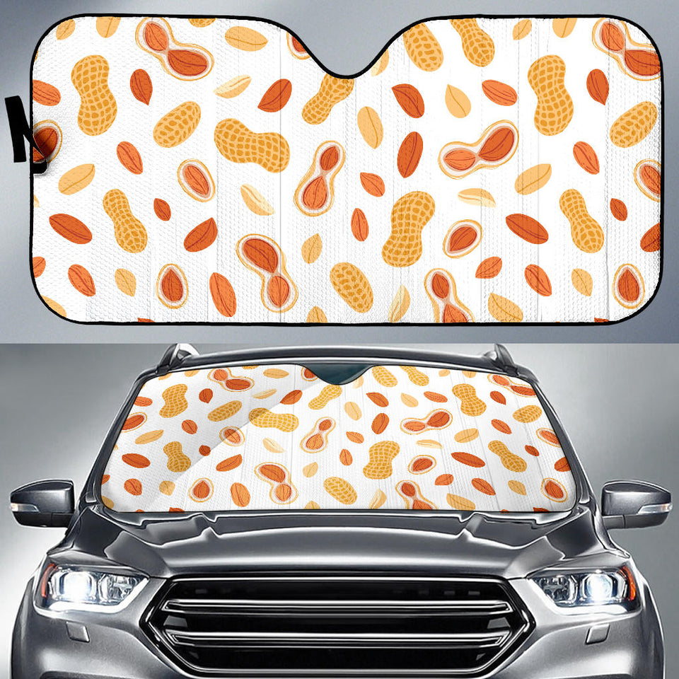 Peanuts Pattern Car Sun Shade
