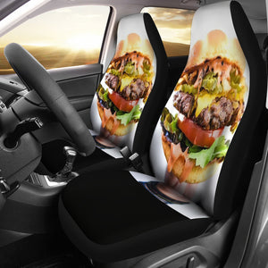 Burger Lovers Car Seat Covers