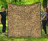 Leopard Skin Print Premium Quilt