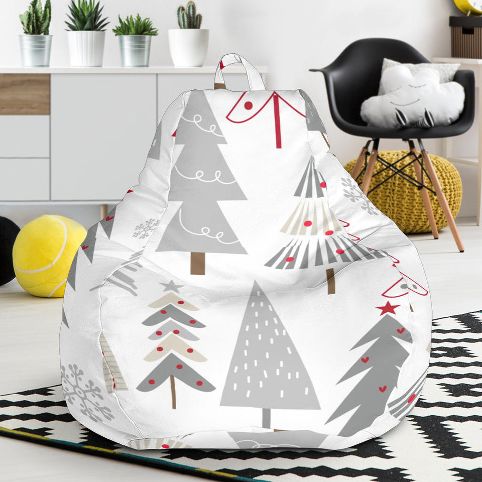 Cute Christmas Tree Pattern Bean Bag Cover