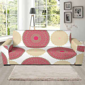 Circle Indian Pattern Sofa Slipcover