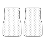 Engine Piston Background Pattern Print Design 01 Front Car Mats