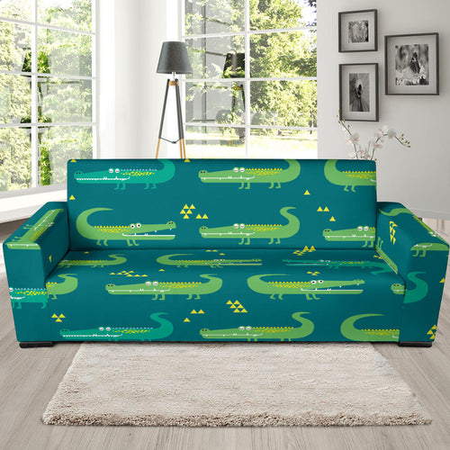 Crocodile Pattern Sofa Slipcover