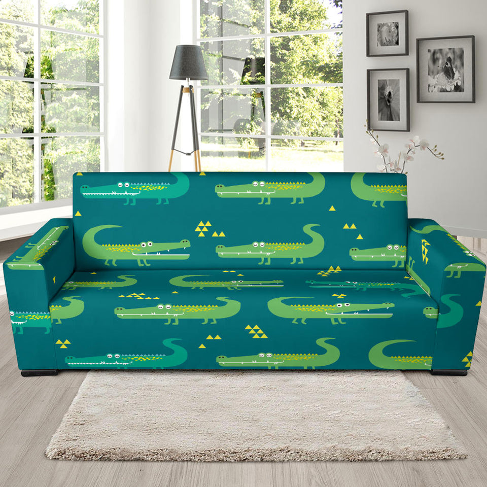 Crocodile Pattern Sofa Slipcover