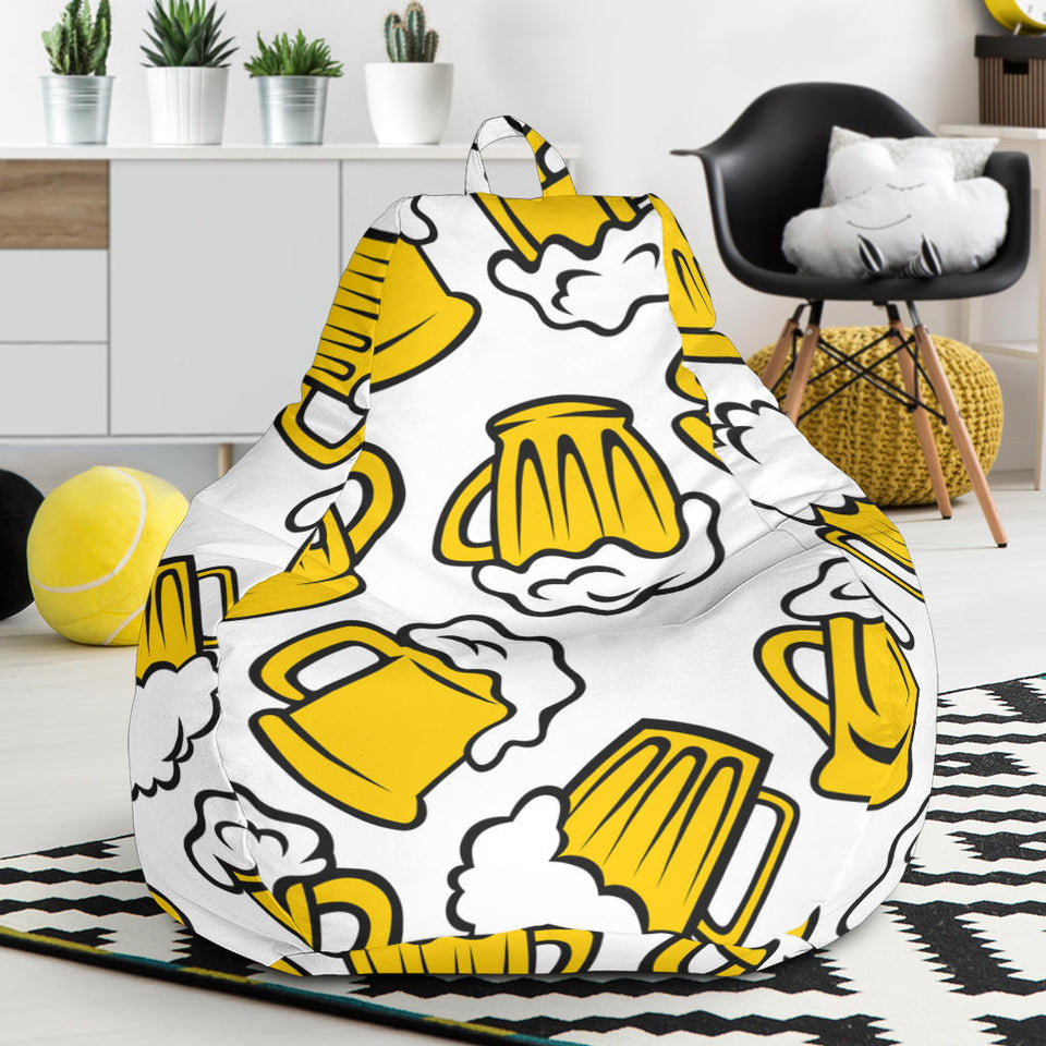 Beer Design Pattern Bean Bag Cover