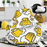 Beer Design Pattern Bean Bag Cover