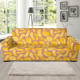 Potato Chips Pattern Print Design 01  Sofa Slipcover