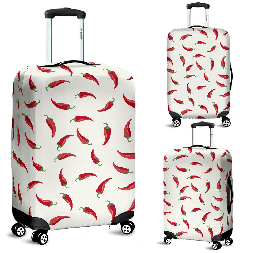 Chili Peppers Pattern Luggage Covers
