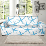 Watercolor Starfish Pattern Sofa Slipcover