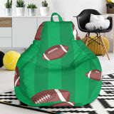 American Football Ball Field Background Bean Bag Cover