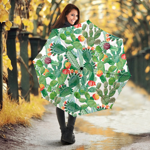 Cactus Design Pattern Copy Umbrella