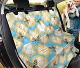 Bee Honeycomb Pattern Dog Car Seat Covers