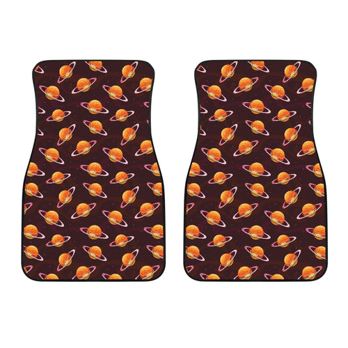 Hamburger Pattern Print Design 05 Front Car Mats
