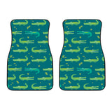 Crocodile Pattern Front Car Mats