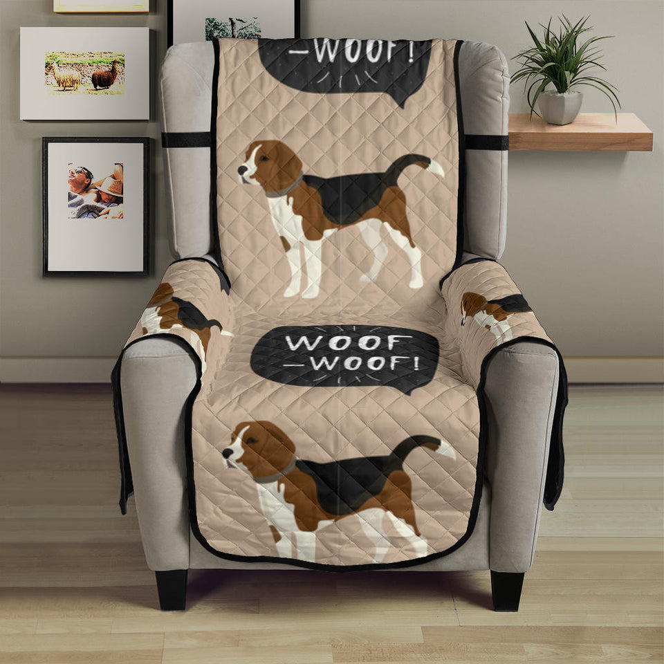 Beagle pattern Chair Cover Protector