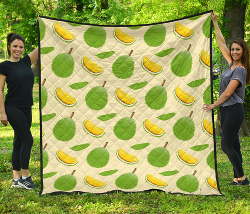 Durian Pattern Premium Quilt
