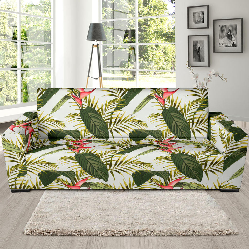 Heliconia Pattern Sofa Slipcover