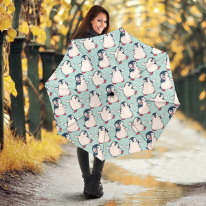 Cute Penguin Pattern Umbrella