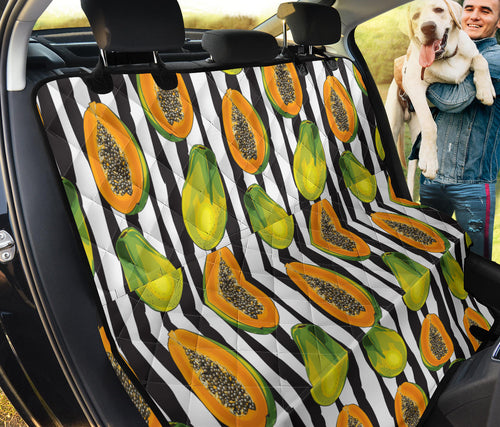 Papaya Design Pattern Dog Car Seat Covers