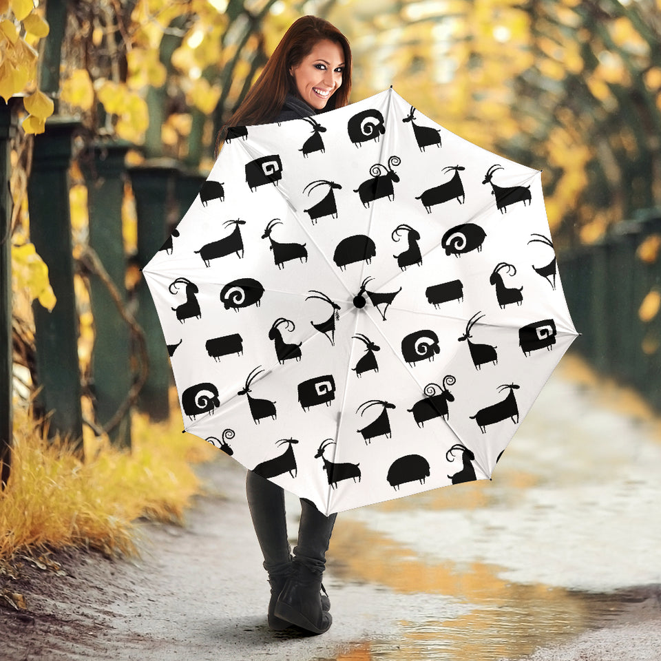 Goat Ram Pattern Umbrella