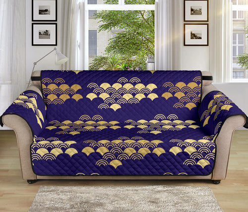 Beautiful japanese fan pattern Sofa Cover Protector