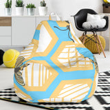 Bee Honeycomb Pattern Bean Bag Cover