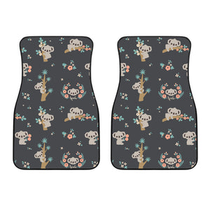 Cute Koala Pattern Front Car Mats