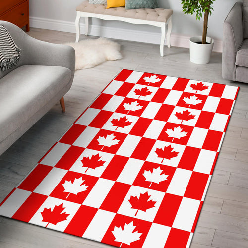 Canada Pattern Print Design 05 Area Rug