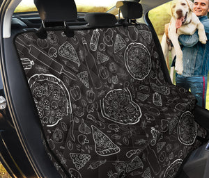 Pizza Pattern  Dog Car Seat Covers