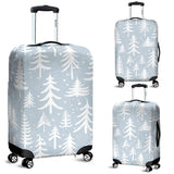 Christmas Tree Winter Forest Pattern Luggage Covers